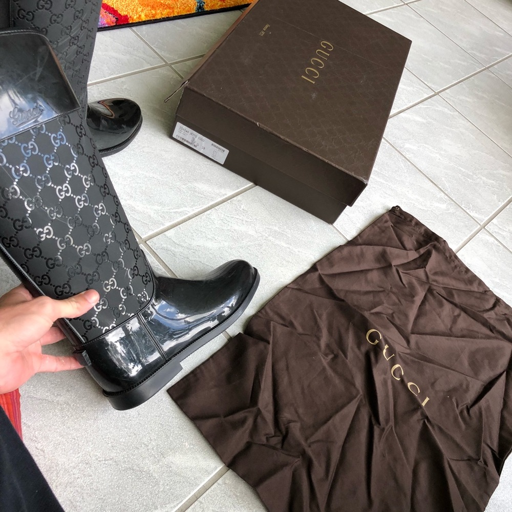 Gucci Rain Boots - Picture 4 of 5